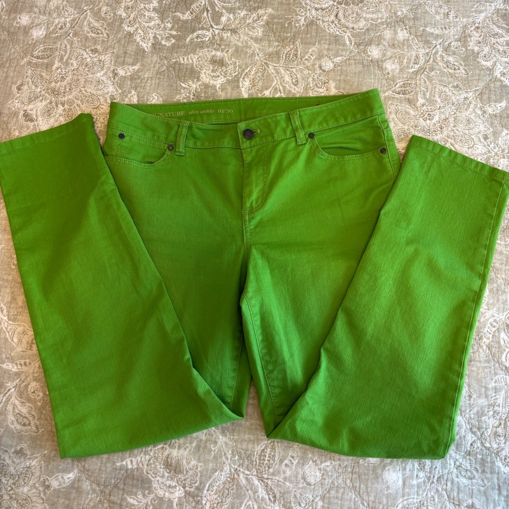 Talbots Signature Slim Ankle Jeans~10